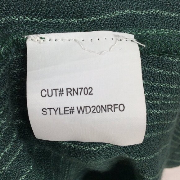 RVCA Dress Womens Size Medium 10 Green V-Neck Shift Lightweight Beach Skater - Picture 8 of 8